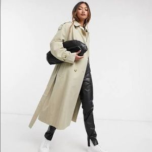 MANGO Tan Trench Coat